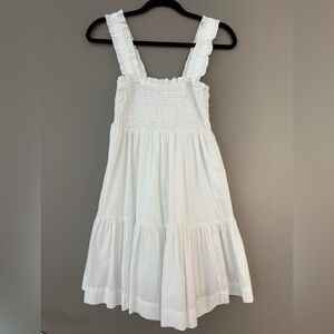 White Sleeveless Dress